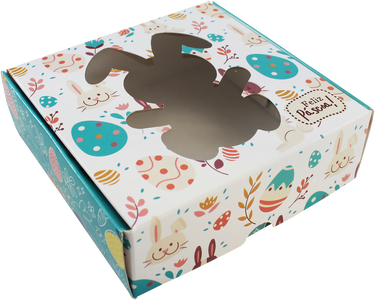 Caixa Practice c/Visor Coelho 9 Doces C/ 10UN
